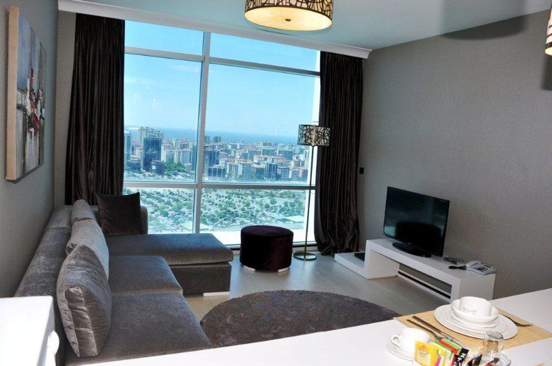 Flora Suites Atasehir Istanbul Exterior foto